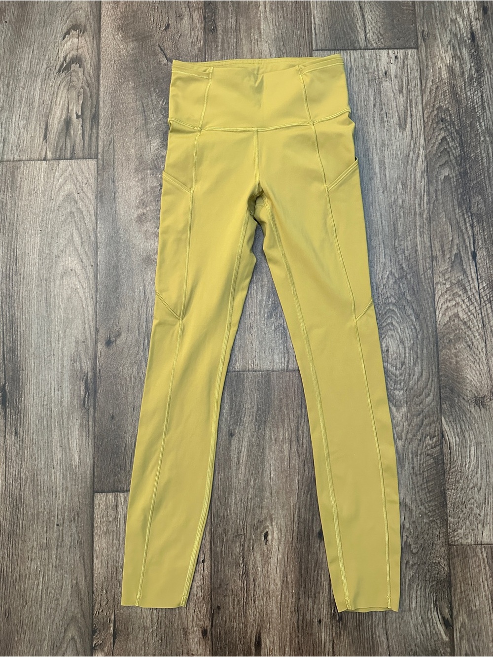 Lululemon W5BXQS Fast and Free Leggings with pockets sz 2